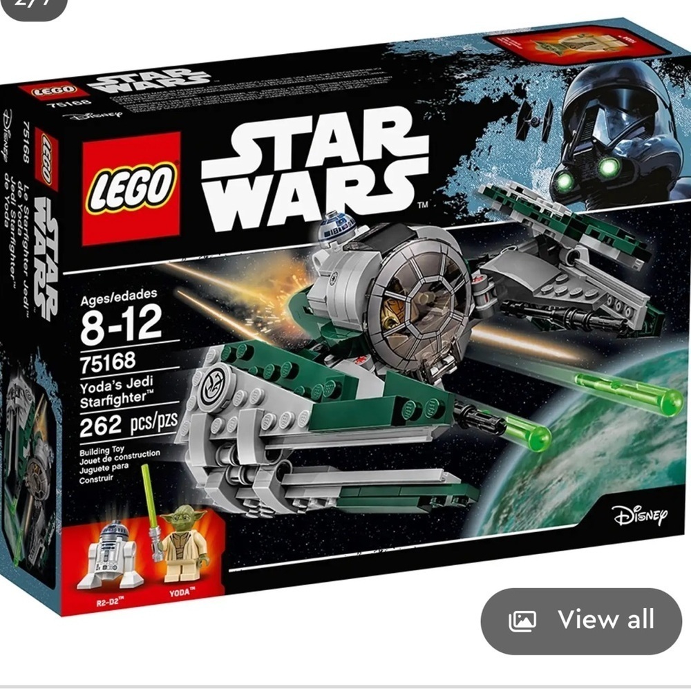 Lego Star Wars Yoda’s Jedi starfighter set 75168 262 pieces new in sealed box